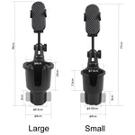 Supporto auto portabicchieri girevole 360° per smartphone