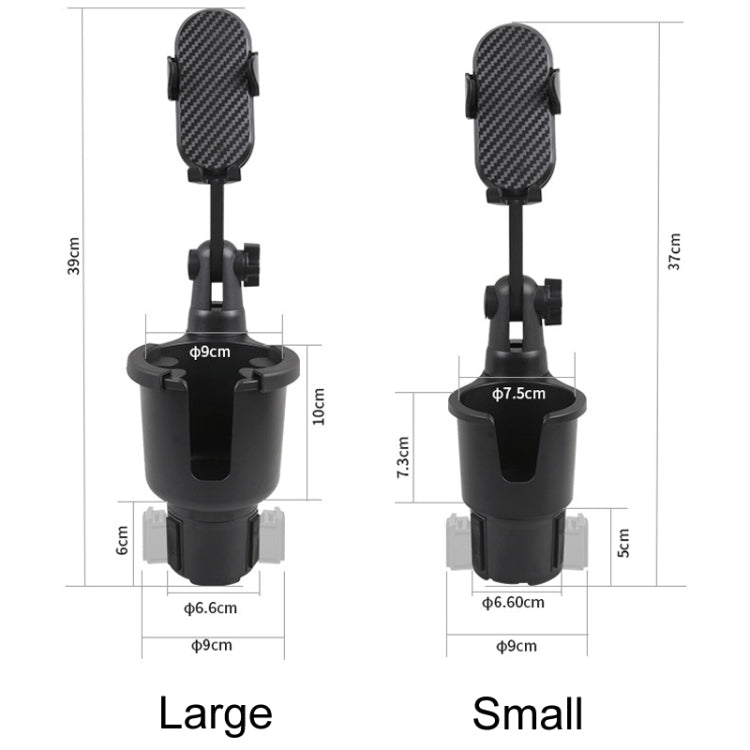 Supporto auto portabicchieri girevole 360° per smartphone