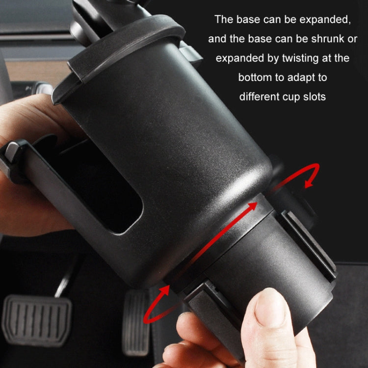 Supporto auto portabicchieri girevole 360° per smartphone