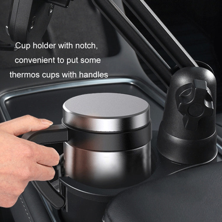 Supporto auto portabicchieri girevole 360° per smartphone