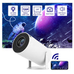 Proiettore portatile HY300 con Android 11.0 e 120 lumen