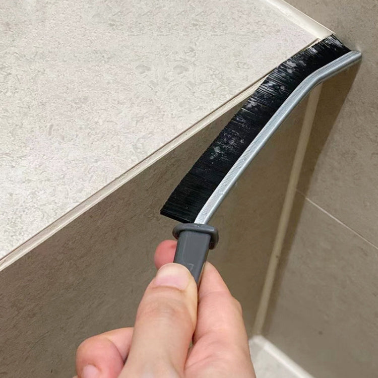 Spazzola rigida per pulizia angoli piastrelle 24 cm