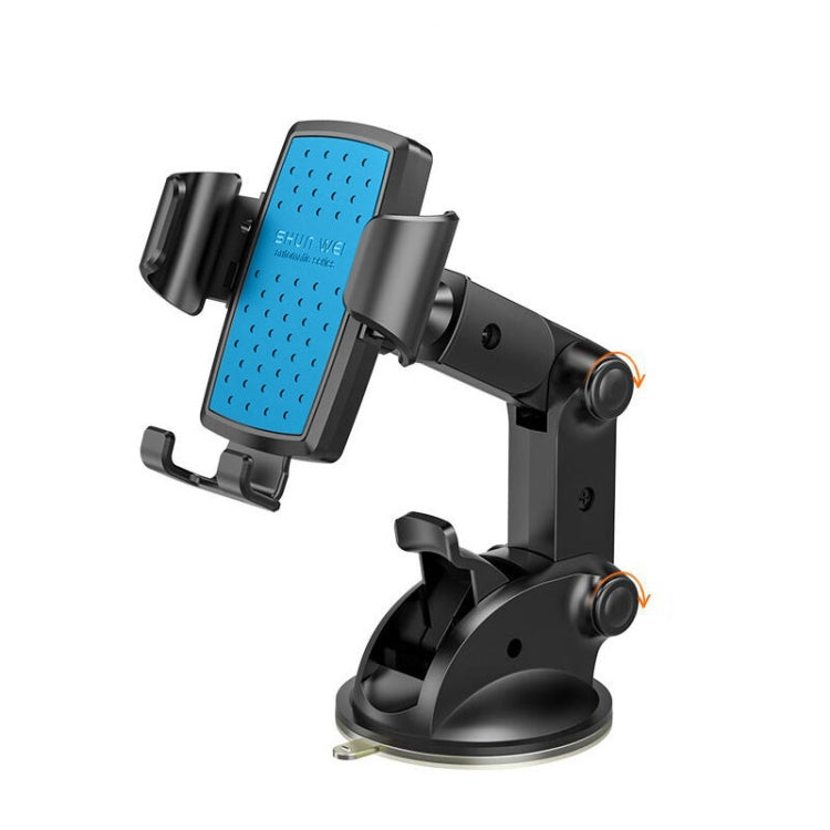 Ventosa auto SHUNWEI SD-1132B con staffa per smartphone 4-7,2"