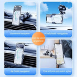 Ventosa auto SHUNWEI SD-1132B con staffa per smartphone 4-7,2"