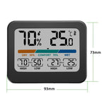 Stazione meteorologica digitale LCD temperatura e umidità