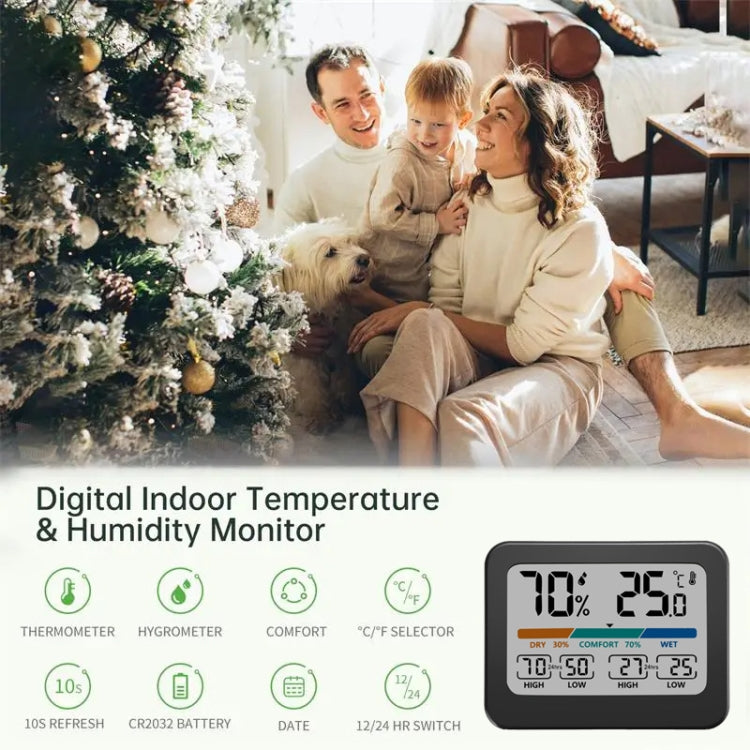 Stazione meteorologica digitale LCD temperatura e umidità