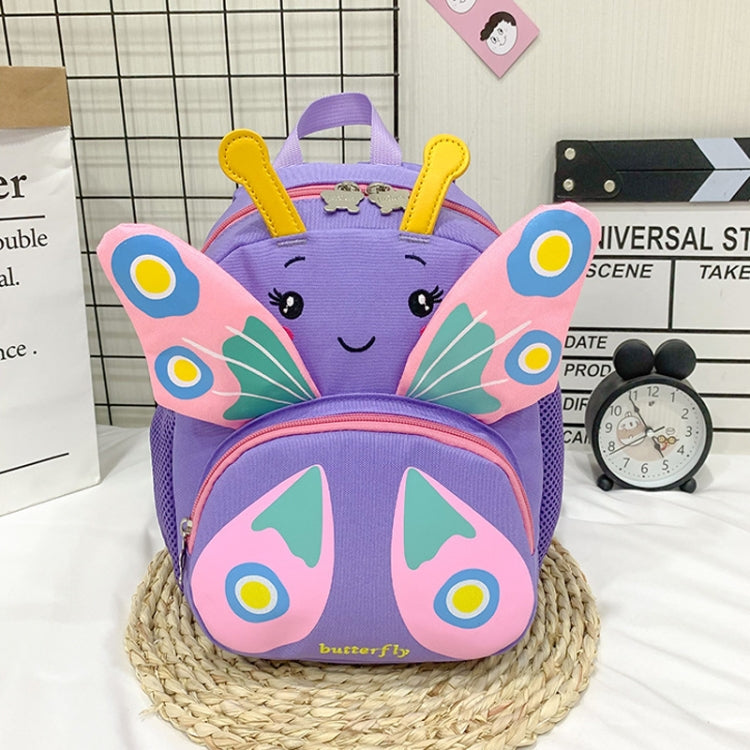 Zaino per bambini con farfalla cartone animato 23x26x11 cm
