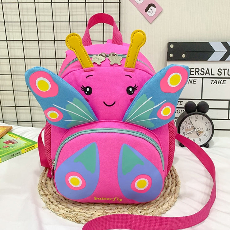 Zaino per bambini con farfalla cartone animato 23x26x11 cm