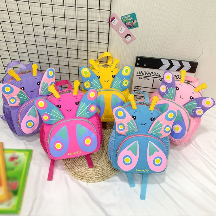 Zaino per bambini con farfalla cartone animato 23x26x11 cm