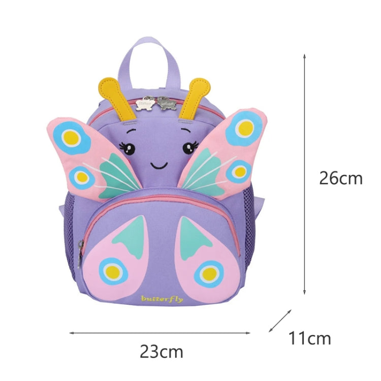 Zaino per bambini con farfalla cartone animato 23x26x11 cm