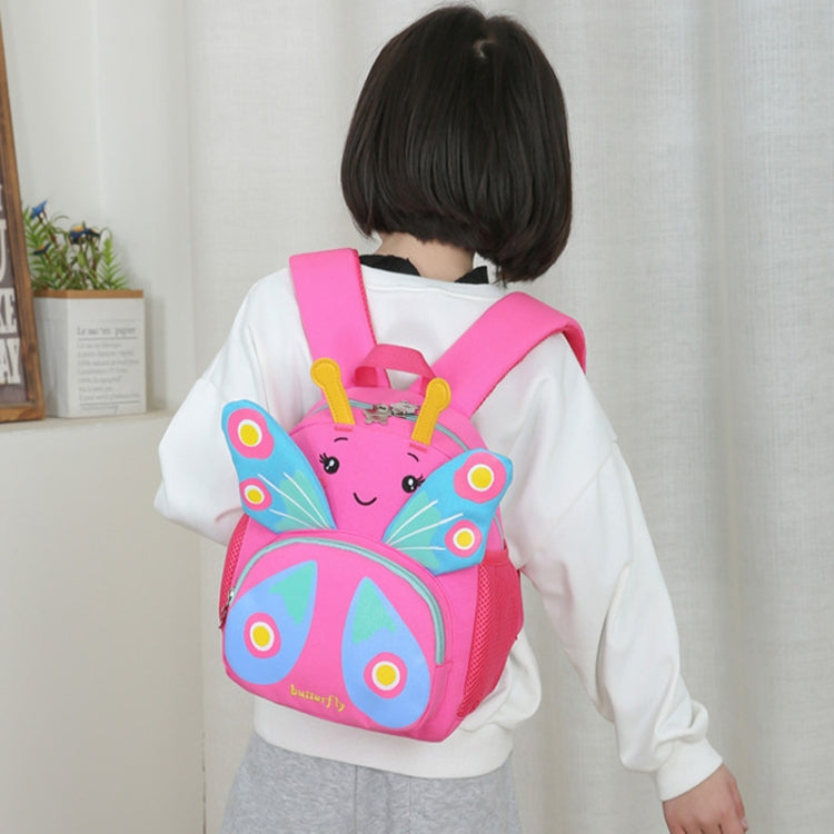 Zaino per bambini con farfalla cartone animato 23x26x11 cm