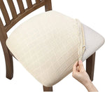 Fodera impermeabile per cuscino sedia jacquard scozzese