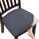 Fodera impermeabile per cuscino sedia jacquard scozzese