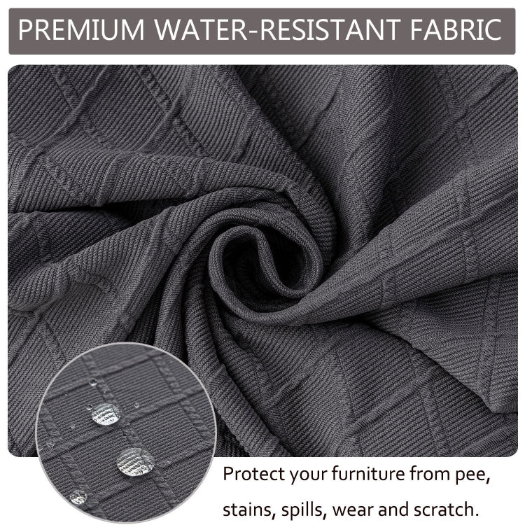 Fodera impermeabile per cuscino sedia jacquard scozzese