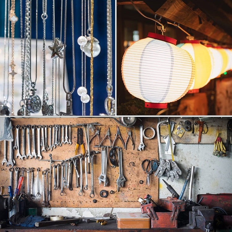 Set 75 ganci da soffitto da avvitare in ferro