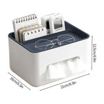 Scatola porta fazzoletti multifunzionale con contenitore