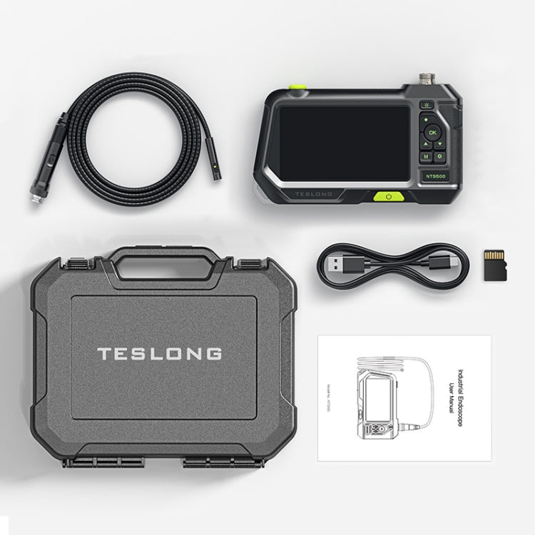 Teslong NTS500 Endoscopio 5.5mm con Schermo 5 Pollici