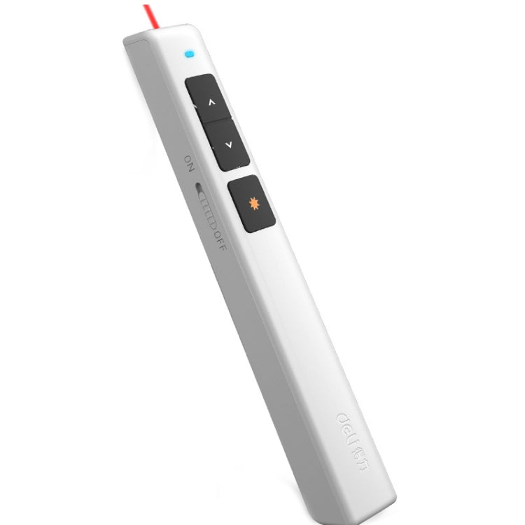 Deli Clicker USB 2,4 GHz con luce rossa per presentazioni