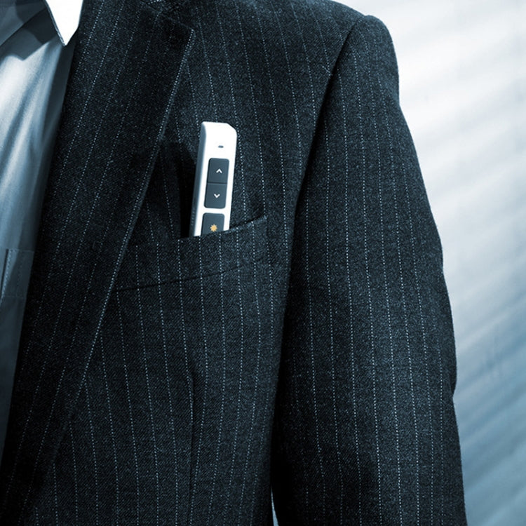 Deli Clicker USB 2,4 GHz con luce rossa per presentazioni