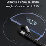 Teslong TD500 HD endoscopio 5 pollici con sterzo 360°