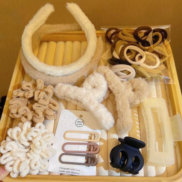 Set accessori per capelli con clip e fascia 111 pezzi