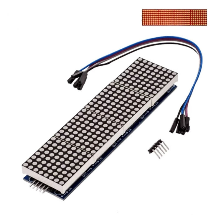 Modulo MAX7219 display LED 8x8 con cavo 5P