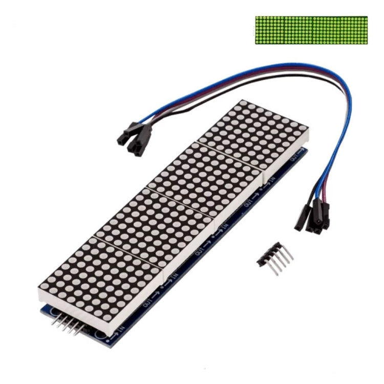 Modulo MAX7219 display LED 8x8 con cavo 5P