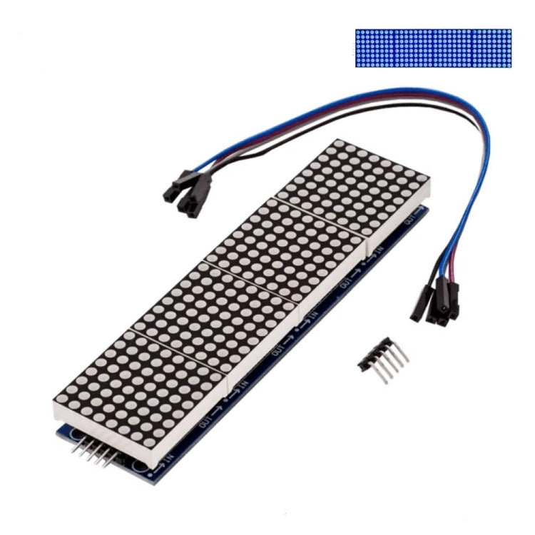 Modulo MAX7219 display LED 8x8 con cavo 5P