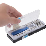 Set cacciaviti 16 in 1 con punte multiple per occhiali