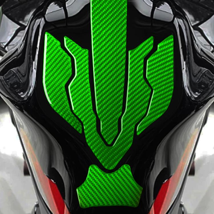 Adesivi per tappo serbatoio carburante per Kawasaki Z650 2024-2025, set da 5 pezzi.