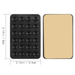 Adesivi posteriori in silicone con 24 ventose quadrate