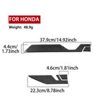 Adesivi protettivi per marmitta per Honda ADV350 2022-2026, set da 4 pezzi.