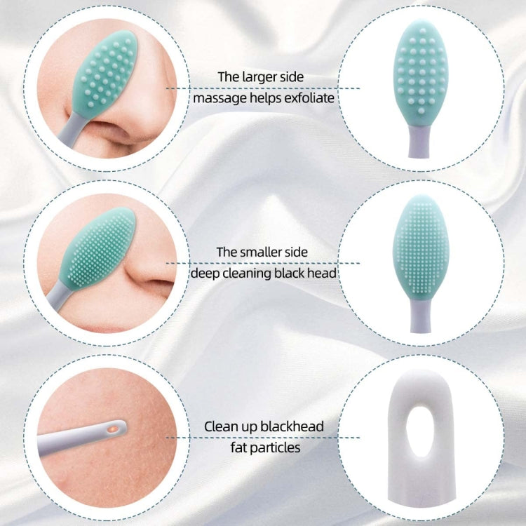 Spazzola pulizia in silicone per punti neri