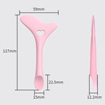 Ausilio trucco occhi in silicone multifunzionale