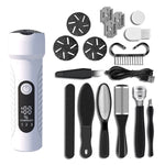 Kit pedicure elettrico impermeabile rimozione calli