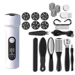 Kit pedicure elettrico impermeabile rimozione calli