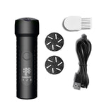Kit pedicure elettrico impermeabile rimozione calli