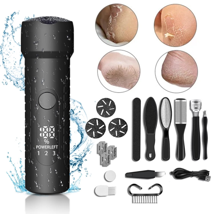 Kit pedicure elettrico impermeabile rimozione calli