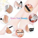 Kit pedicure elettrico impermeabile rimozione calli