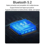 Auricolari Bluetooth 5.2 wireless con riduzione rumore ENC