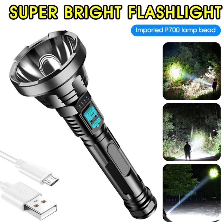Torcia LED ricaricabile USB luce forte IPX6