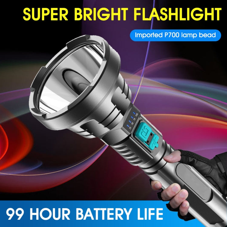 Torcia LED ricaricabile USB luce forte IPX6