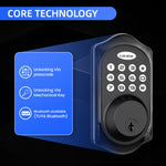 Serratura elettronica intelligente con password e Bluetooth