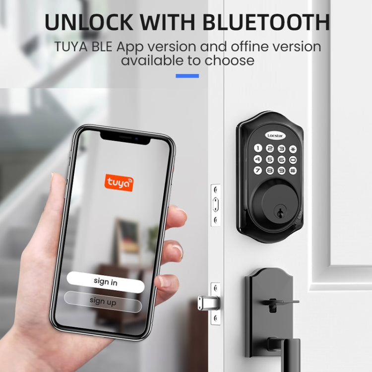 Serratura elettronica intelligente con password e Bluetooth