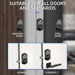 Serratura elettronica intelligente con password e Bluetooth
