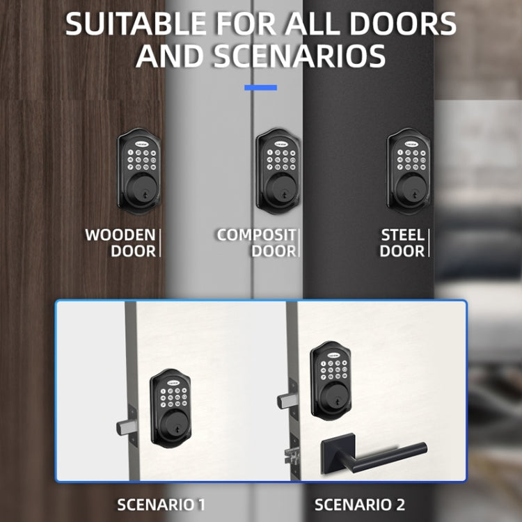 Serratura elettronica intelligente con password e Bluetooth