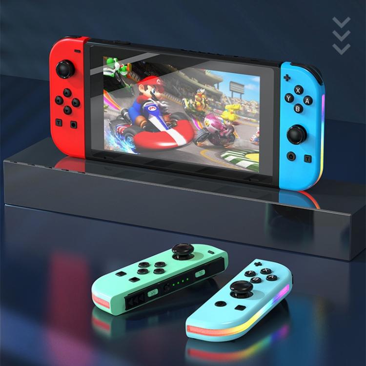 Impugnatura Bluetooth con luci RGB per Nintendo Switch