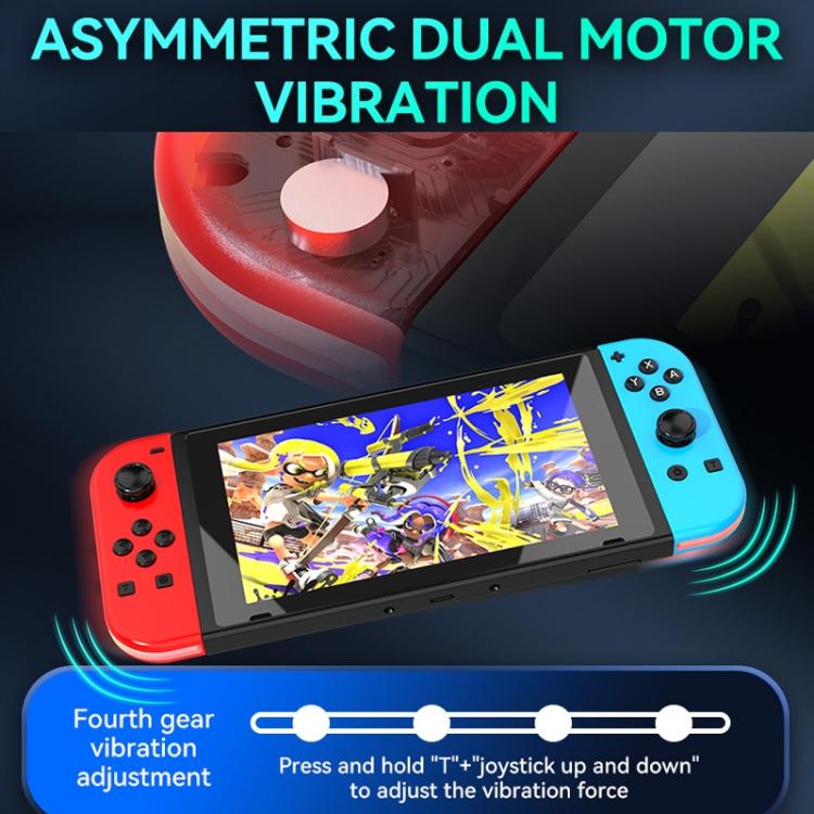 Impugnatura Bluetooth con luci RGB per Nintendo Switch