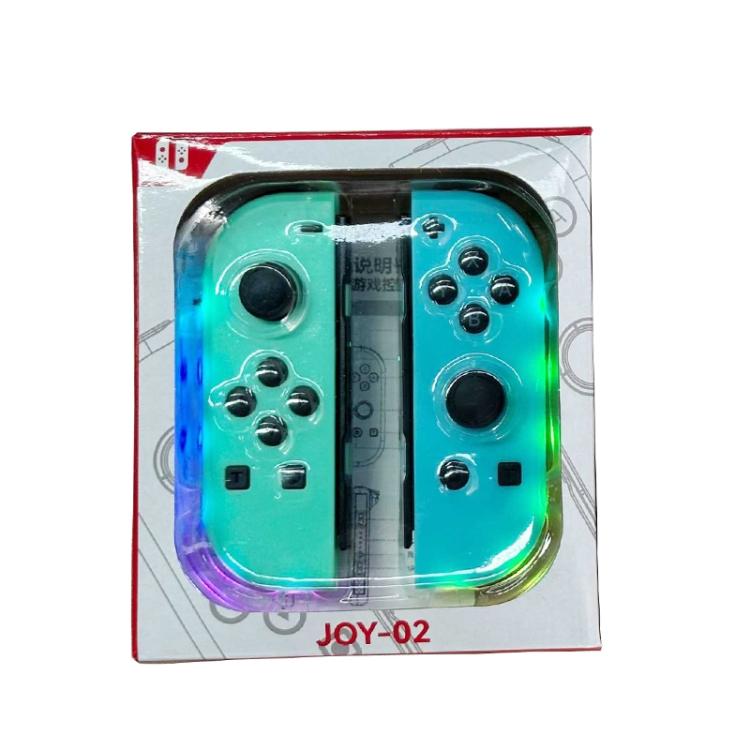 Impugnatura Bluetooth con luci RGB per Nintendo Switch