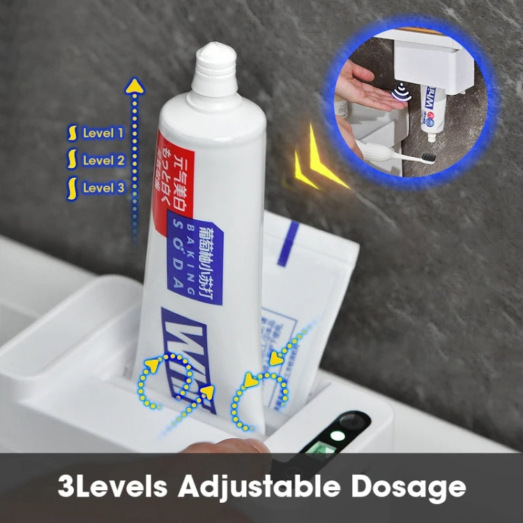 Dispenser automatico dentifricio con spremiagrumi intelligente